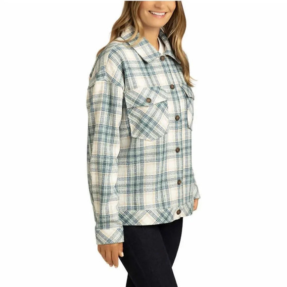 Boston Traders Ladies Women Shirt Jacket - Picture 4 of 6